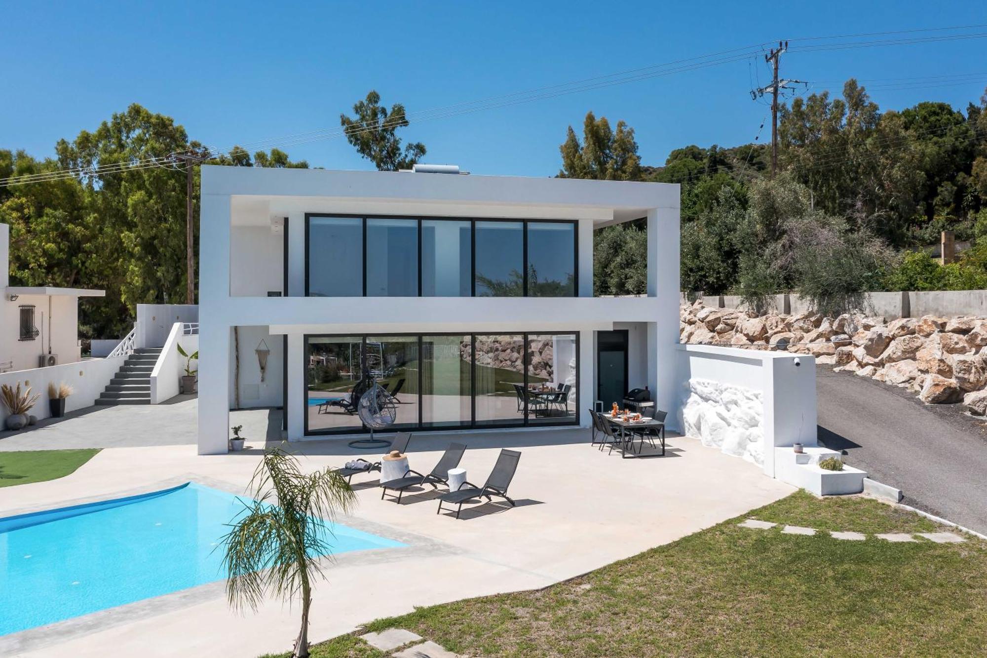Habitat Inn Faliraki View Villa Rhodes Kalithies Exterior photo